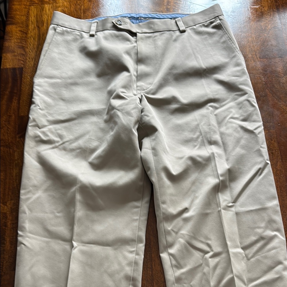Brooks Brothers Tan Chinos Classic Straight-Leg
